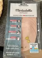 Mängden socker i Mortadella mit Pistazien