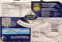 Mängden socker i Quarkcreme