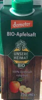 Mängden socker i Bio-Apfelsaft