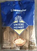 Mängden socker i Löwentaler gerieben