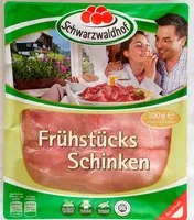 Mängden socker i Frühstücksschinken