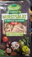 Mängden socker i Wurstsalat in würziger Salatsauce (vegan)