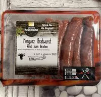 Mängden socker i Merguez Bratwurst