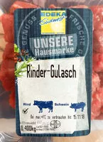 Mängden socker i Rinder-Gulasch