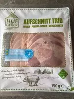 Mängden socker i Aufschnitt Trio