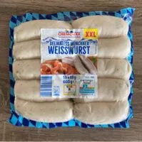 Mängden socker i Delikatess Münchner Weißwurst