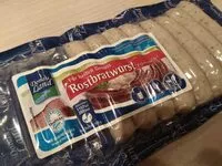 Mängden socker i Rostbratwurst Fränkische Art