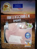 Mängden socker i Hinterschinken, gegart vom Strohschwein