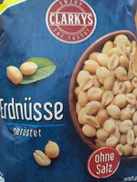 Mängden socker i Erdnüsse geröstet