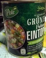 Mängden socker i Dose Grüner Bohnen Eintopf