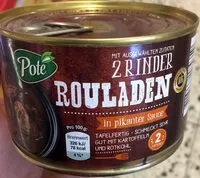 Mängden socker i Rinder Rouladen