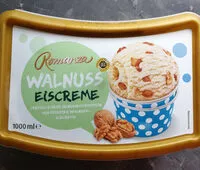 Mängden socker i Walnuss Eiscreme
