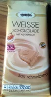 Mängden socker i Weiße Schokolade
