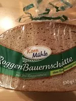 Mängden socker i Roggen Bauernschnitte