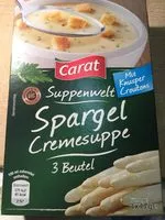 Mängden socker i Spargelcremsuppe