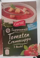 Mängden socker i Tomaten cremesuppe