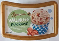 Mängden socker i Walnuss Eiscreme