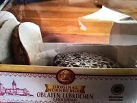 Mängden socker i Oblaten Lebkuchen