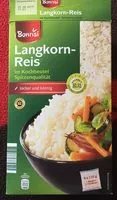 Mängden socker i Langkorn Reis im Kochbeutel
