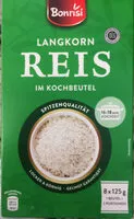 Mängden socker i Langkorn Reis im Kochbeutel