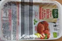 Mängden socker i Bio vegane Bällchen aus Weizen und Sojaeiweiß