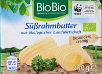 Mängden socker i Bio-Süßrahmbutter