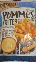 Mängden socker i Pommes Wellenschnitt