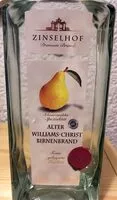Mängden socker i Alter Williams-Christ Birnenbrand