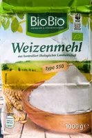 Mängden socker i Weizenmehl Type 550