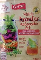 Mängden socker i Salat-Fix Italienische Kräuter