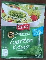 Mängden socker i Fix für Salatdressing Gartenkräuter