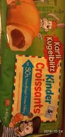 Mängden socker i Kinder Croissant