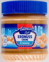 Mängden socker i Erdnusscreme Creamy