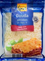 Mängden socker i Gouda gerieben 45% Fett i. Tr.