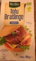 Mängden socker i vegane Tofu Bratlinge Natur