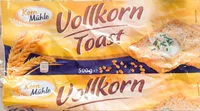 Mängden socker i Vollkorn Toast