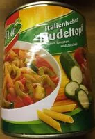 Mängden socker i Italienischer Nudeltopf mit Tomaten und Zucchini