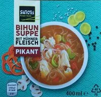 Mängden socker i Bihun-Suppe