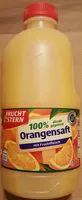 Mängden socker i Fruchtstern - Orange 100% Direktsaft Mit Fruchtfleisch