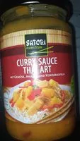 Mängden socker i Curry Sauce Thaï Art