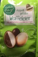Mängden socker i Doppelt gefüllte Waffeleier