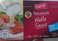 Mängden socker i Carat helle sauce