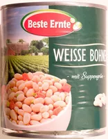 Mängden socker i Weiße Bohnen mit Suppengrün