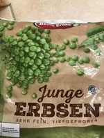 Mängden socker i Junge Erbsen TK