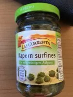 Mängden socker i Kapern surfines
