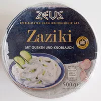 Mängden socker i Zaziki