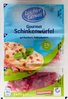 Mängden socker i Schinkenwürfel