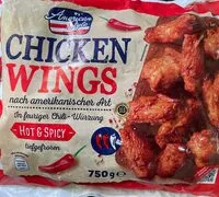 Mängden socker i Chicken Wings tiefgefroren