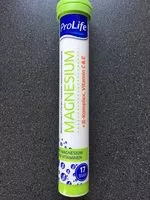 Mängden socker i Magnesium + B-Komplex, Vitamin C & E - Brausetabletten