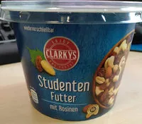 Mängden socker i Studentenfutter mit Rosinen